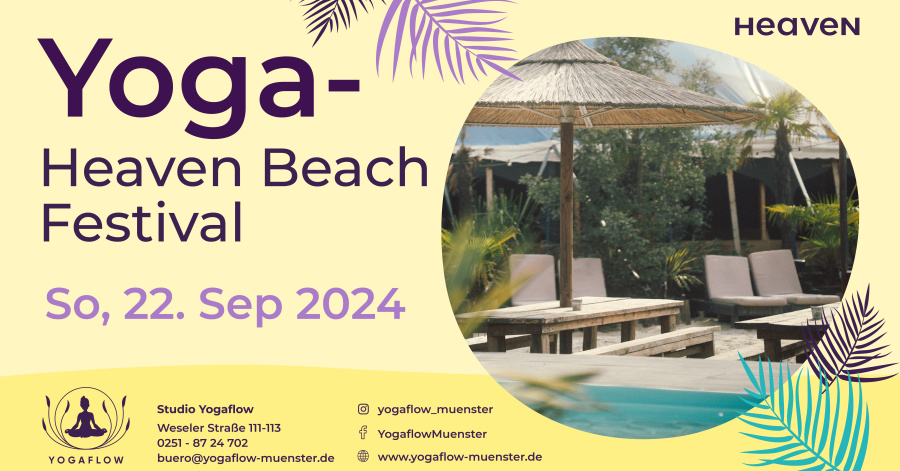 YOGA FESTIVAL - am HEAVEN BEACH 